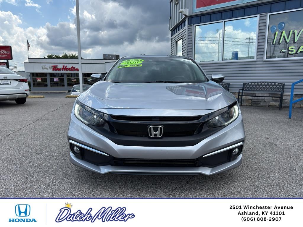 Used 2020 Honda Civic EX with VIN 19XFC1F39LE024267 for sale in Ashland, KY