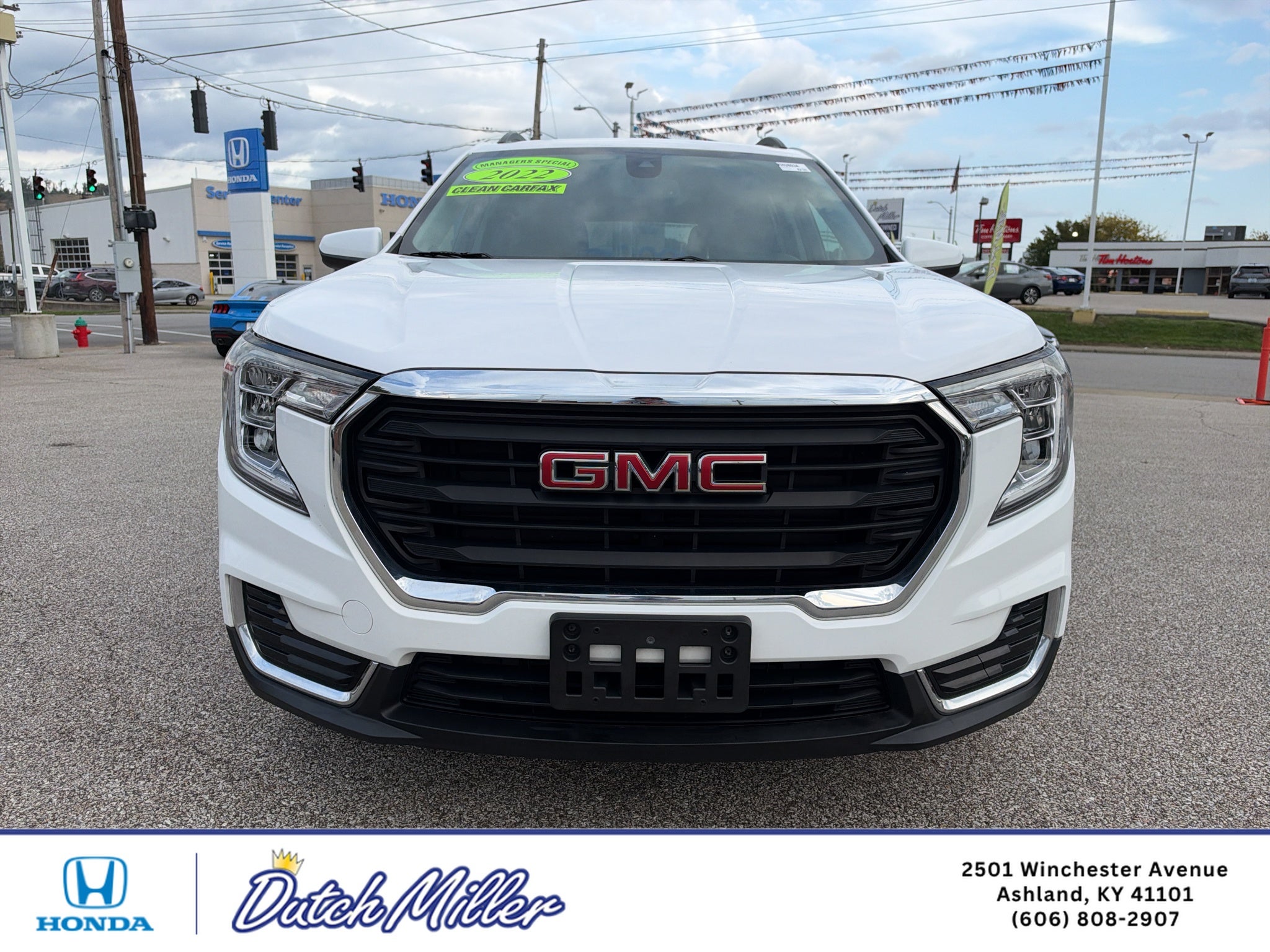 Used 2022 GMC Terrain SLE with VIN 3GKALMEV4NL211532 for sale in Ashland, KY