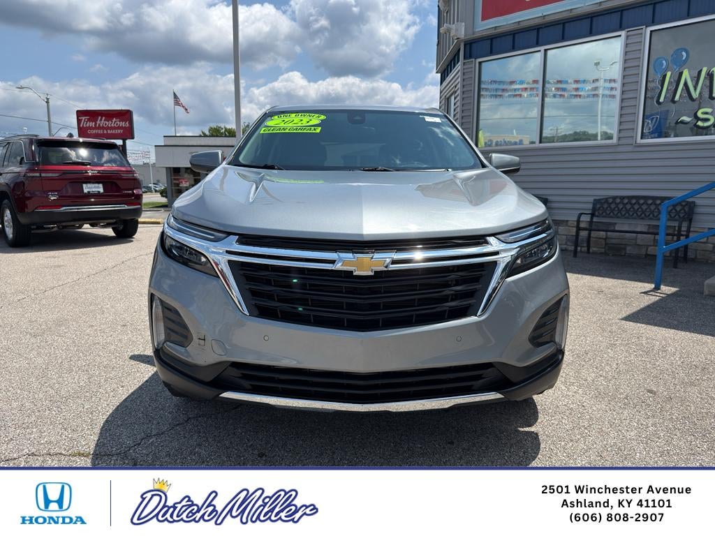 Used 2023 Chevrolet Equinox LT with VIN 3GNAXUEGXPS209706 for sale in Ashland, KY