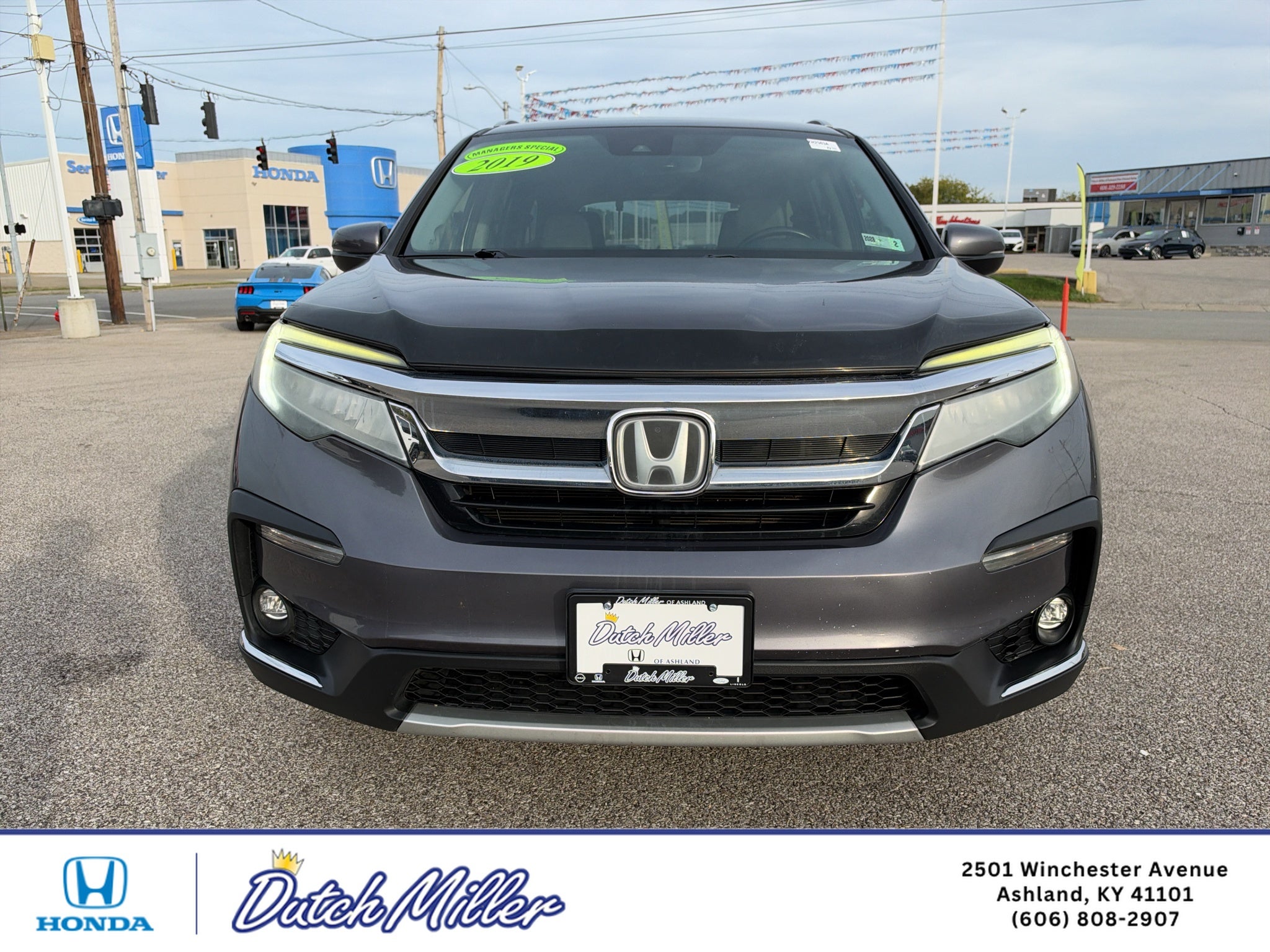 Used 2019 Honda Pilot Touring with VIN 5FNYF6H62KB026813 for sale in Ashland, KY