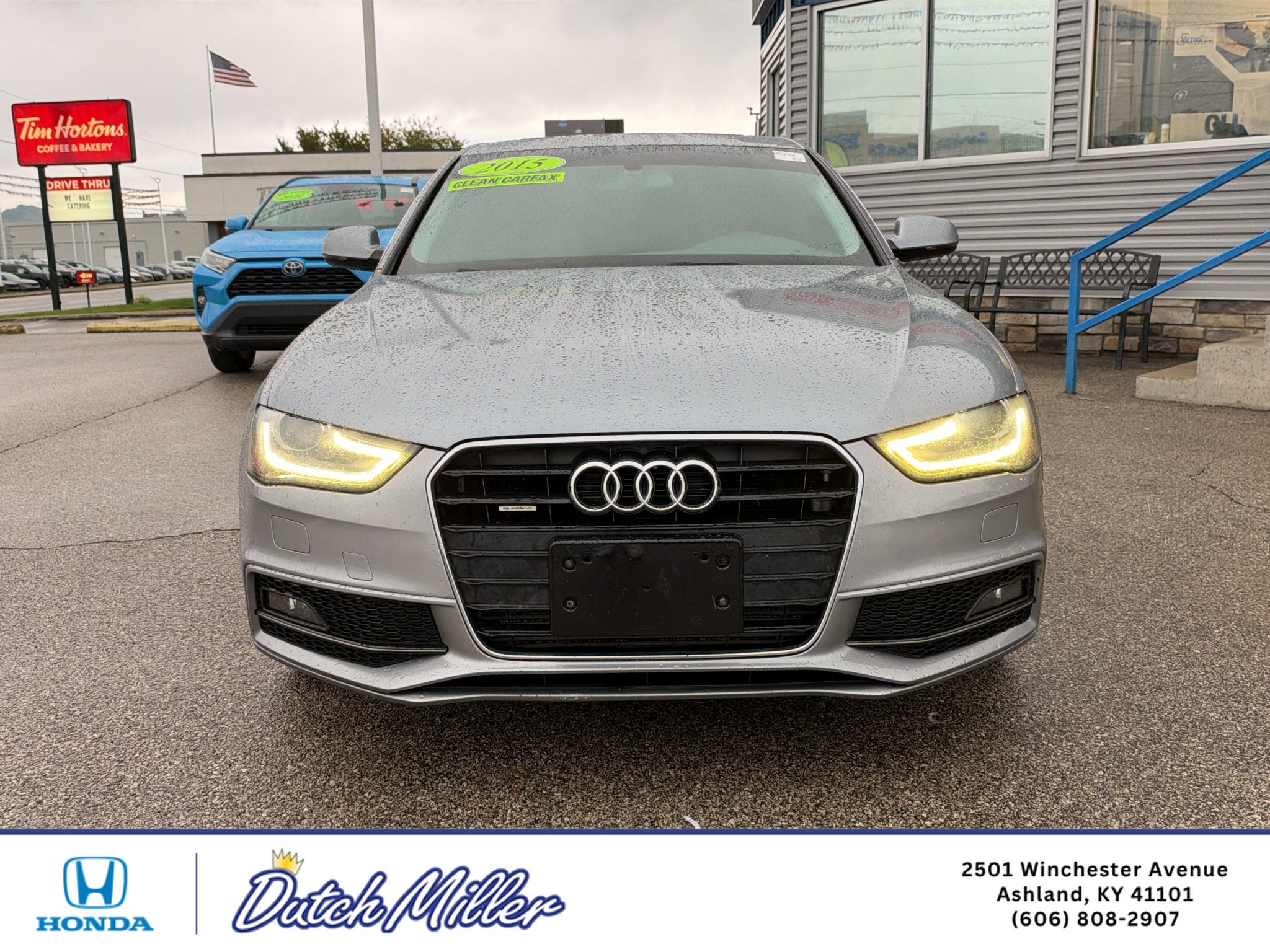 Used 2015 Audi A4 Premium with VIN WAUBFAFLXFN021994 for sale in Ashland, KY