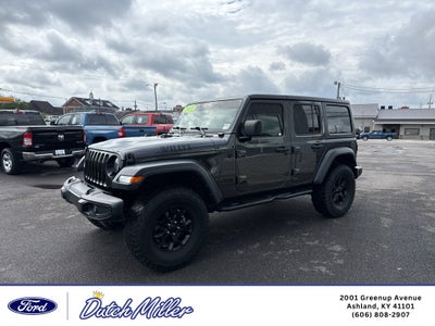 2022 Jeep Wrangler Unlimited Willys
