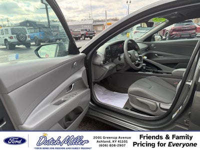 2024 Hyundai Elantra Hybrid Blue