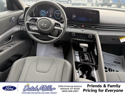 2024 Hyundai Elantra Hybrid Blue